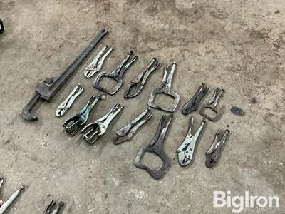 Vise Grips & Pipe Wrench