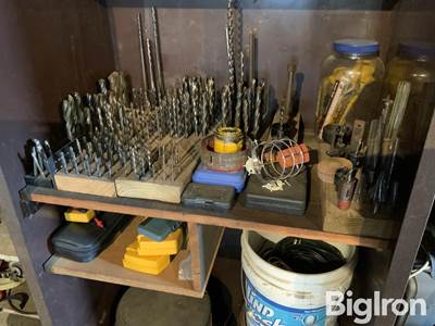 Drill Bits, Tool Belt, Volt Meter