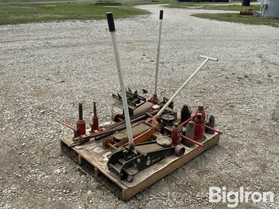 Hydraulic Bottle & Floor Jacks + High Lift Farm Jacks
