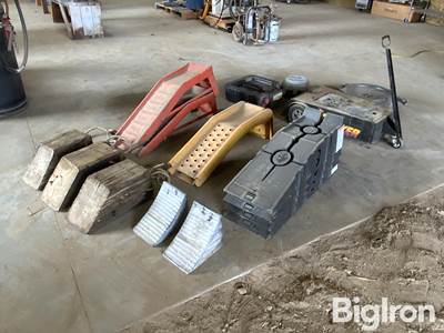 Wheel Chocks, Wheel Riser Ramps & Used Oil Containers