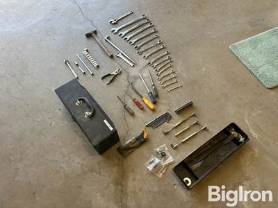 John Deere Toolbox W/ Tool Assortment