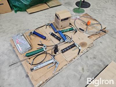 Pallet Of Grease Guns And Other Items