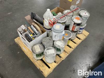 Assorted Paints & Tools