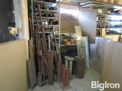 Metal Remnants & Metal Shelf