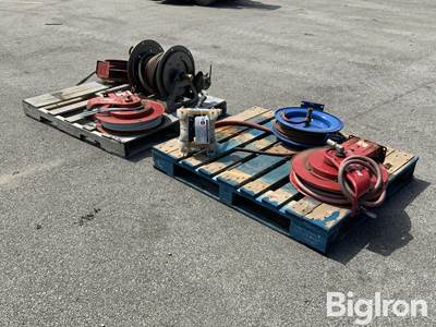 Retractable Hose Reels & Graco Pump