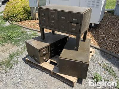 Storage Cabinets w/Contents