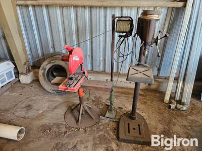 Chop Saw & Dill Press