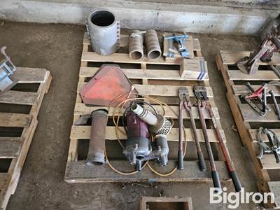 Bolt Cutters, Banding Machine And Other Tools