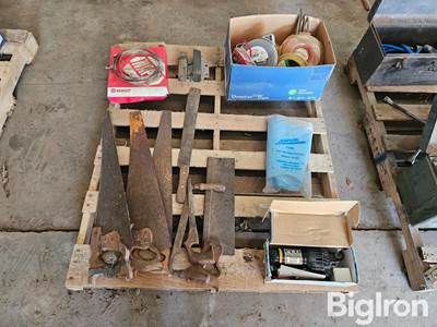 Sprayer Pump, Hand Saws And Other Items
