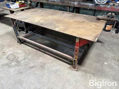 Steel 4’/8’ Steel Table