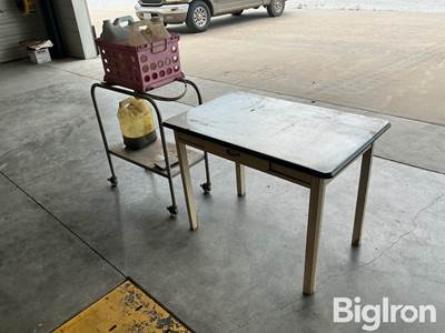 roll cart & table