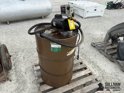 Oil Drum w/Electric Pump