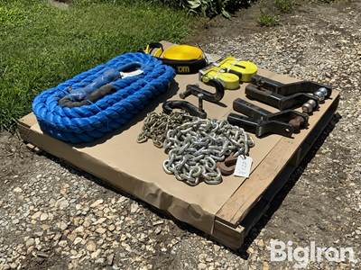 Receiver Hitches/Hooks, Chains, Straps & Tow Rope