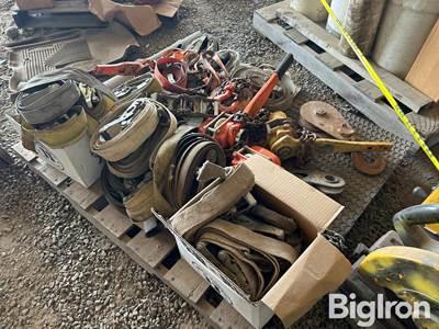 Pulleys & Rachet Straps