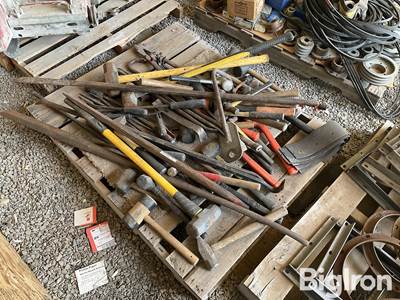 Sledge Hammers, Pry Bars & Other Shop Tools
