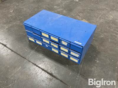 34”x18”x13” - 18 Drawer Cabinet