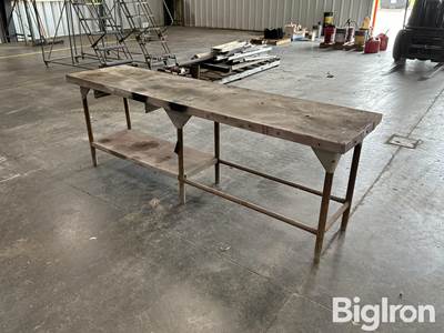 7’ Steel Work Bench