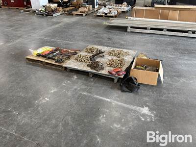 Assorted Chains, Binders, Straps
