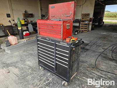 Tool Cabinet & Chest w/Snap-On & Craftsman Tools