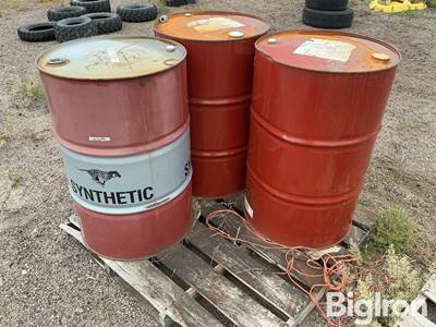 55-Gal Barrels of Mobil Synthetic Oil