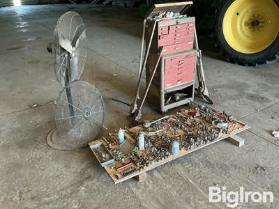 shop tools, Fan, & Toolbox