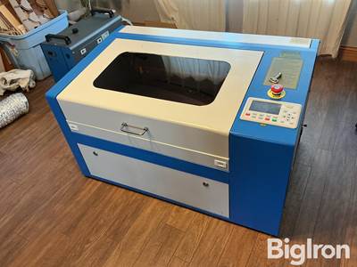 2020 SH-G350 Laser Engraver W/ Omtech CW-5202 Chiller