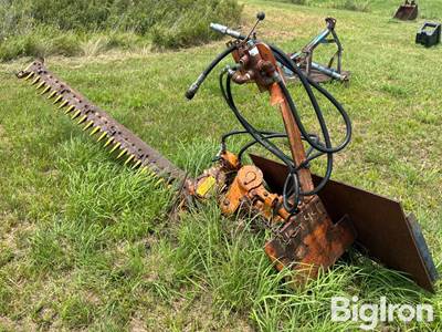 homemade skid loader sickle mower