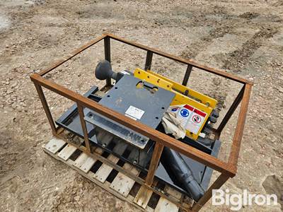 2025 Agrotk PD680-PZ Hydraulic Post Driver Skid Steer Attachment