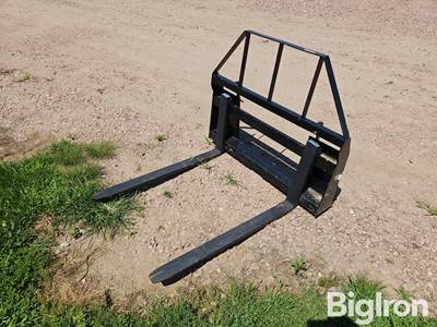 2026 AGT SAII100 4"X48" Pallet Forks Skid Steer Attachment, Universal Mount