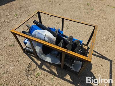 2026 AGT SSECAG-Y Post Hole Auger Skid Steer Attachment w/ 6", 12", 14" Augers