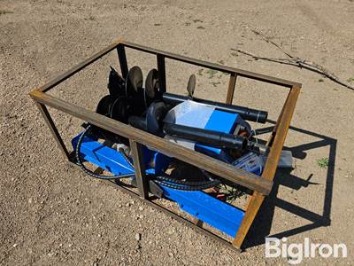 2026 AGT SSECAG-Y Post Hole Auger Skid Steer Attachment w/ 6", 12", 14" Augers