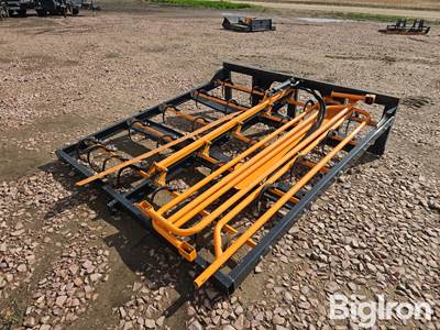 2026 Arteer ACG-10 Skid Steer Hay Accumulator Grapple, 89.65" Wide, 10-BALE Capacity