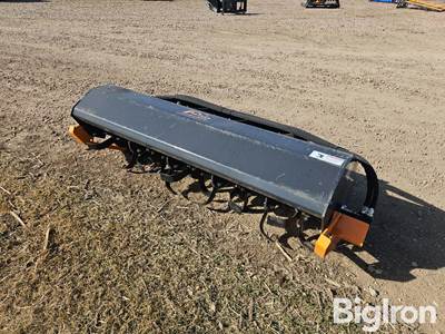 2025 Arteer RT-72W 6' Tiller Skid Steer Attachment, Universal Mount, Standard Flow