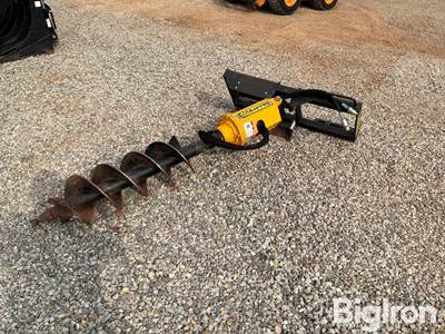 Belltec 300 Hydraulic Skid Steer Post Hole Digger, 48" Length, 12" Width