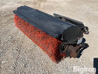 Bobcat 6’ Hydraulic Angle Broom Skid Steer Attachment