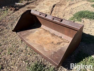 Used Bobcat GP 60" Skid Steer Bucket, SN 6576896
