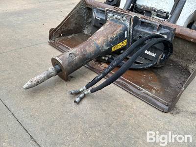 Bobcat Hydraulic Breaker/Hammer Skid Steer Attachment