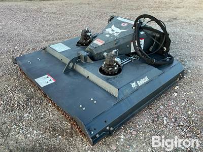 2021 Bobcat Brushcat 72" Rotary Cutter Skid Steer Attachment, 3" Cutting Capacity