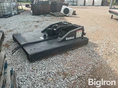 2006 Bobcat Brushcat 72 Skid Steer Rotary Cutter, 72" Working Width, Universal Mounts