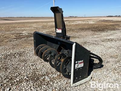 2011 Bobcat SB240 72” Snowblower Skid Steer Attachment