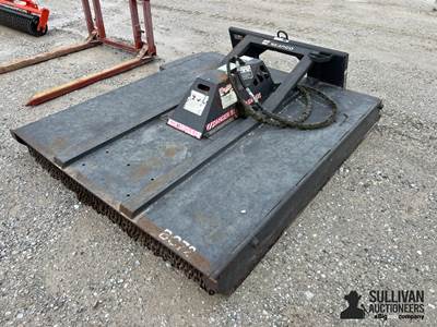 Bradco 6' Brush Mower, Skid Steer Hookup