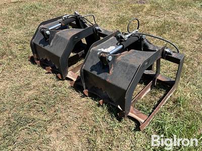 Brute 70" Hydraulic Grapple Universal Skid Steer Attachment