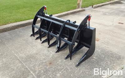 Brute 72" Grapple Rake 172 Skid Steer Grapple, Universal Mount