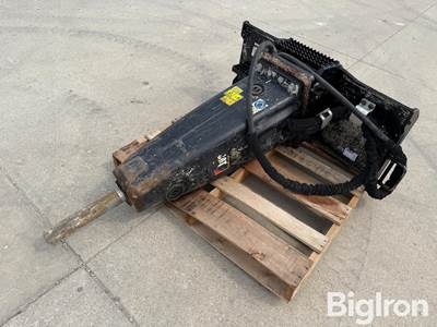 Used Caterpillar Skid Steer Hydraulic Concrete Hammer, Standard Flow