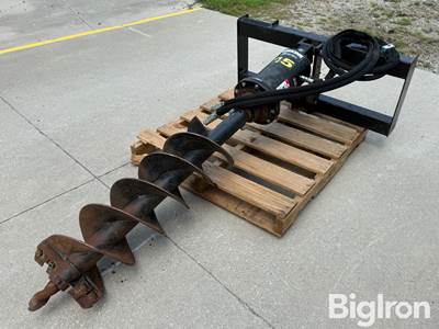 Erskine 15 Planetary Drive Post Hole Auger W/12" Auger