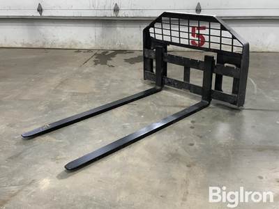 2025 GIYI 60" Skid Steer Pallet Forks & Mast Assy