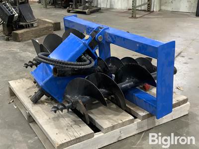 2025 GIYI Skid Steer Post Hole Digger w/3 Augers