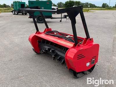 2026 GIYI 72" Skid Steer Mulcher, Standard/Universal Mounting Plate