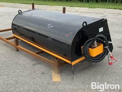 2025 GIYI BS72 72" Skid Steer Boxbroom Sweeper
