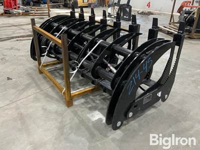 2025 GIYI CLG72 Skid Steer Curved Log Grabber